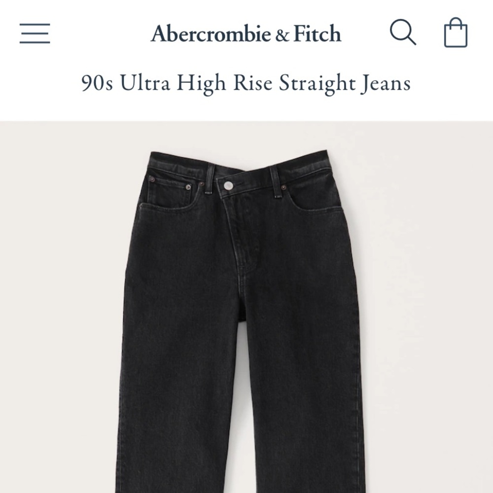Abercrombie 90s jeans